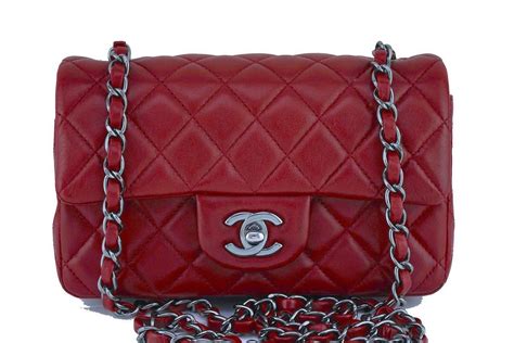 chanel mini 8 red caviar|Chanel Mini Bags & Flap Bags On Sale .